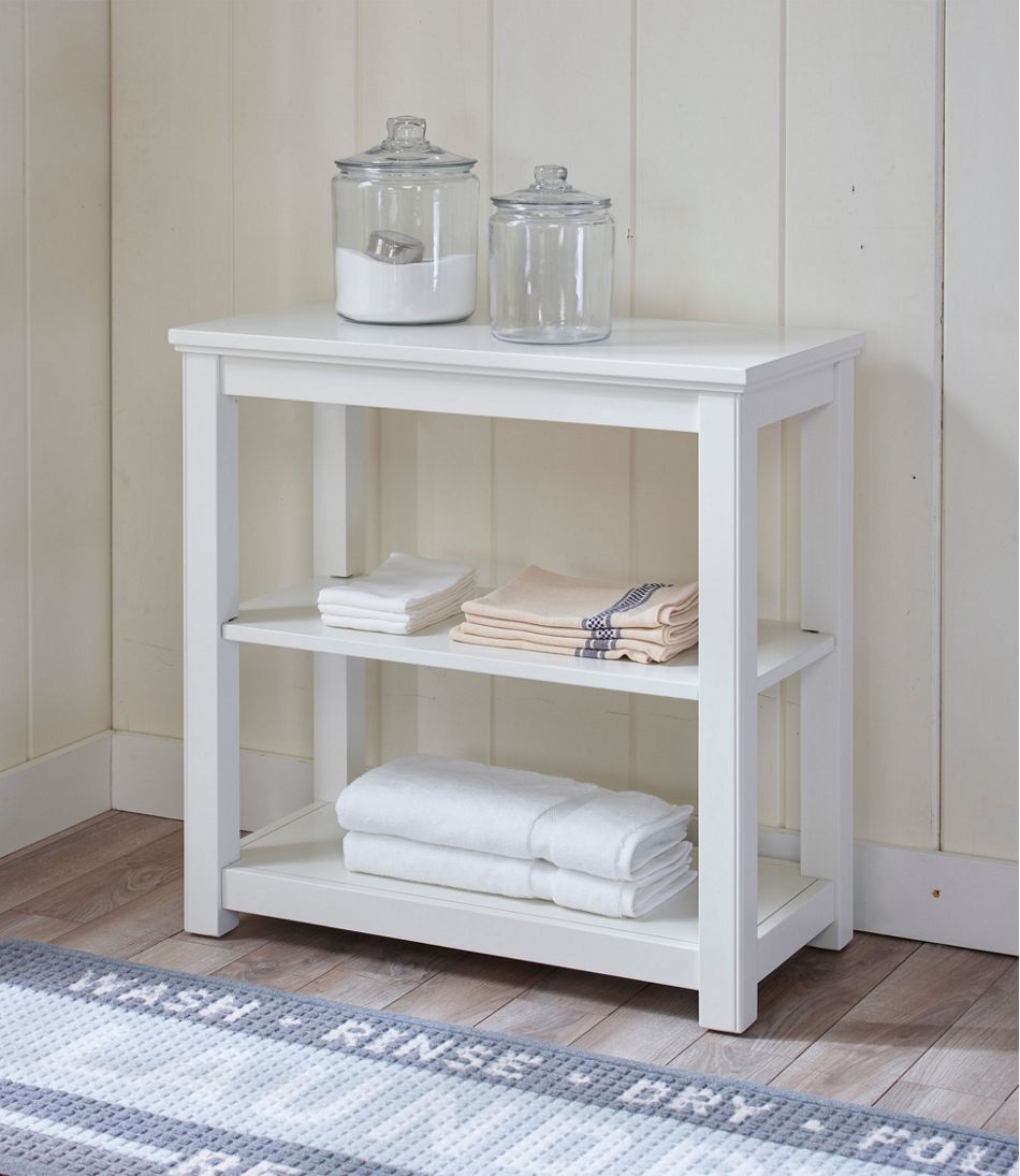 Painted Farmhouse Two-Shelf Console | L.L.Bean for sale