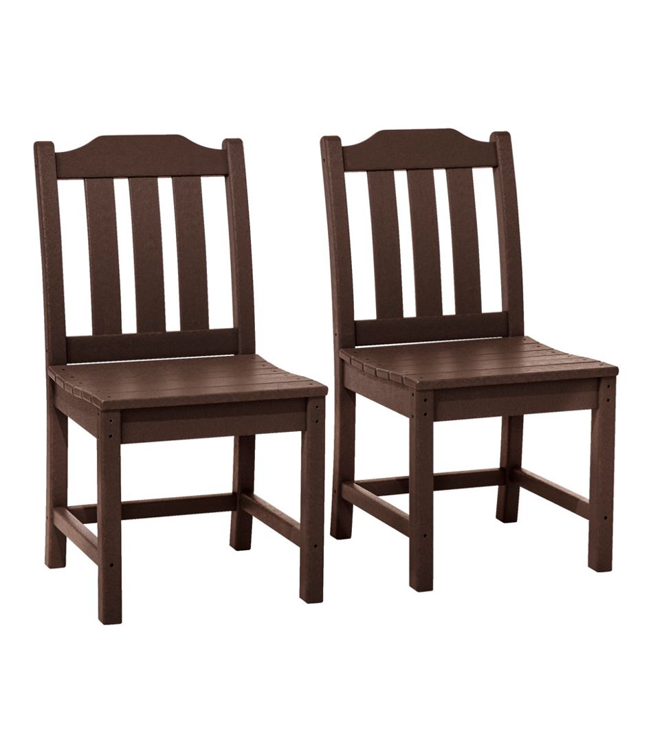 All-Weather Armless Chair, Set of Two | L.L.Bean on sale