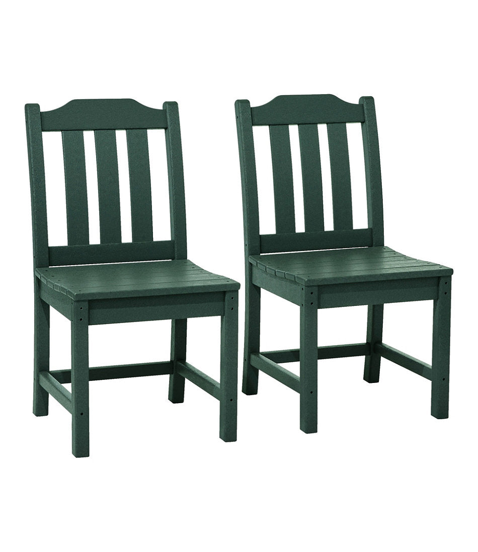 All-Weather Armless Chair, Set of Two | L.L.Bean on sale