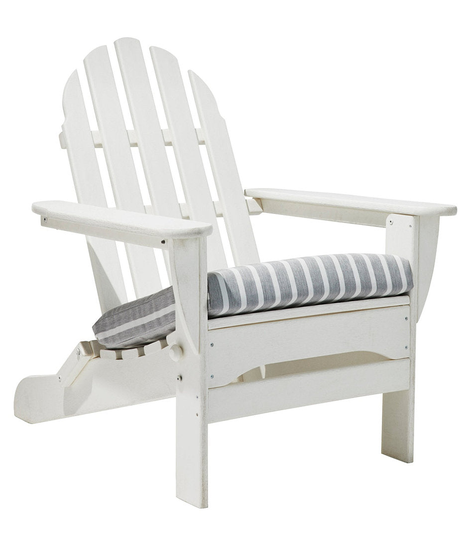 Casco Bay Adirondack Chair Seat Cushion, Stripe | L.L.Bean discount