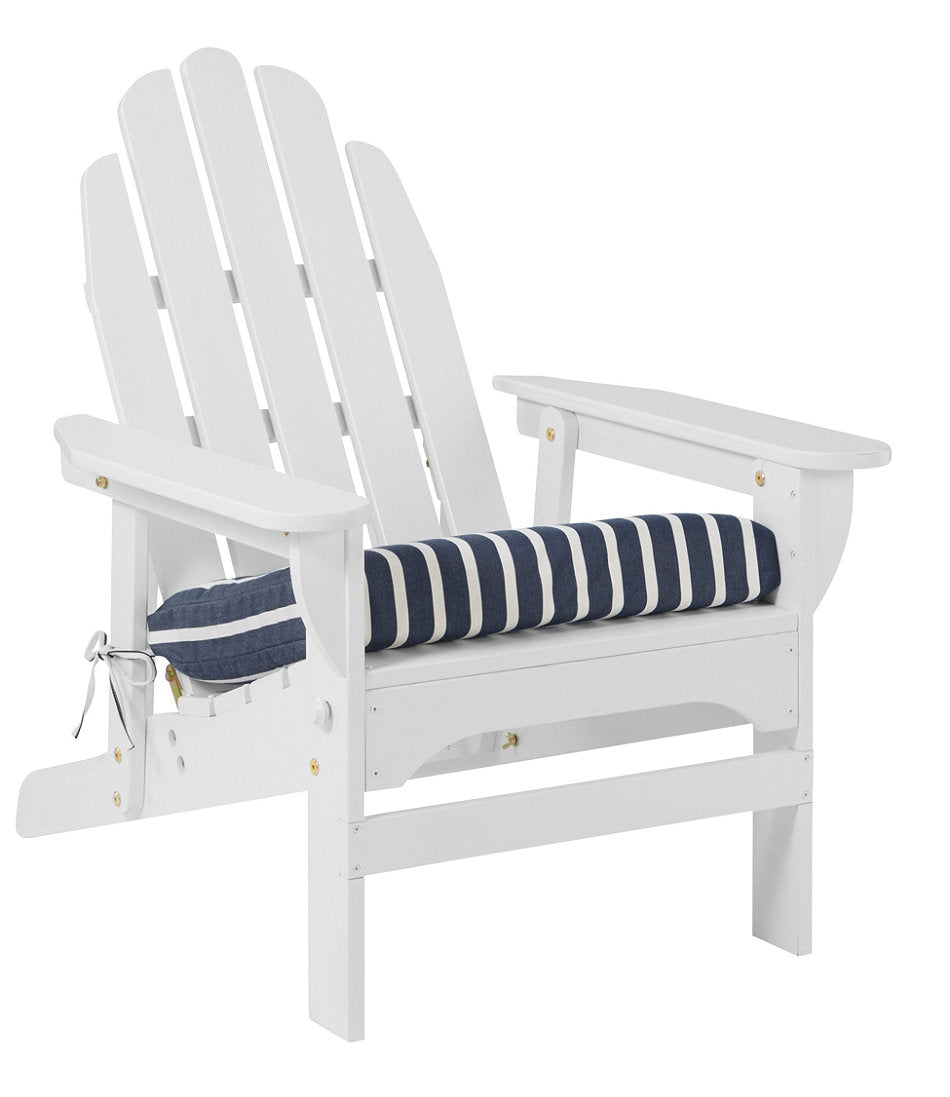 Casco Bay Adirondack Chair Seat Cushion, Stripe | L.L.Bean discount