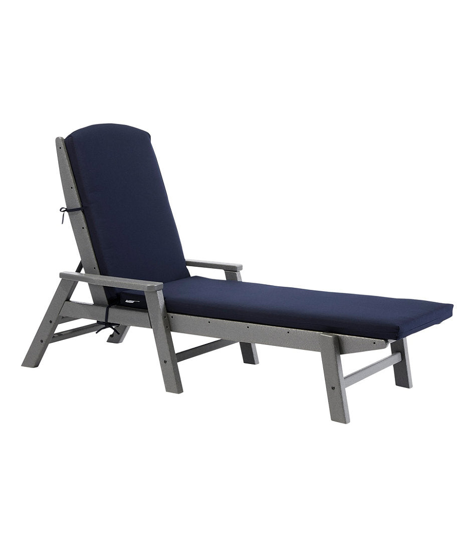 All-Weather Chaise Lounger Textured Cushion | L.L.Bean sale