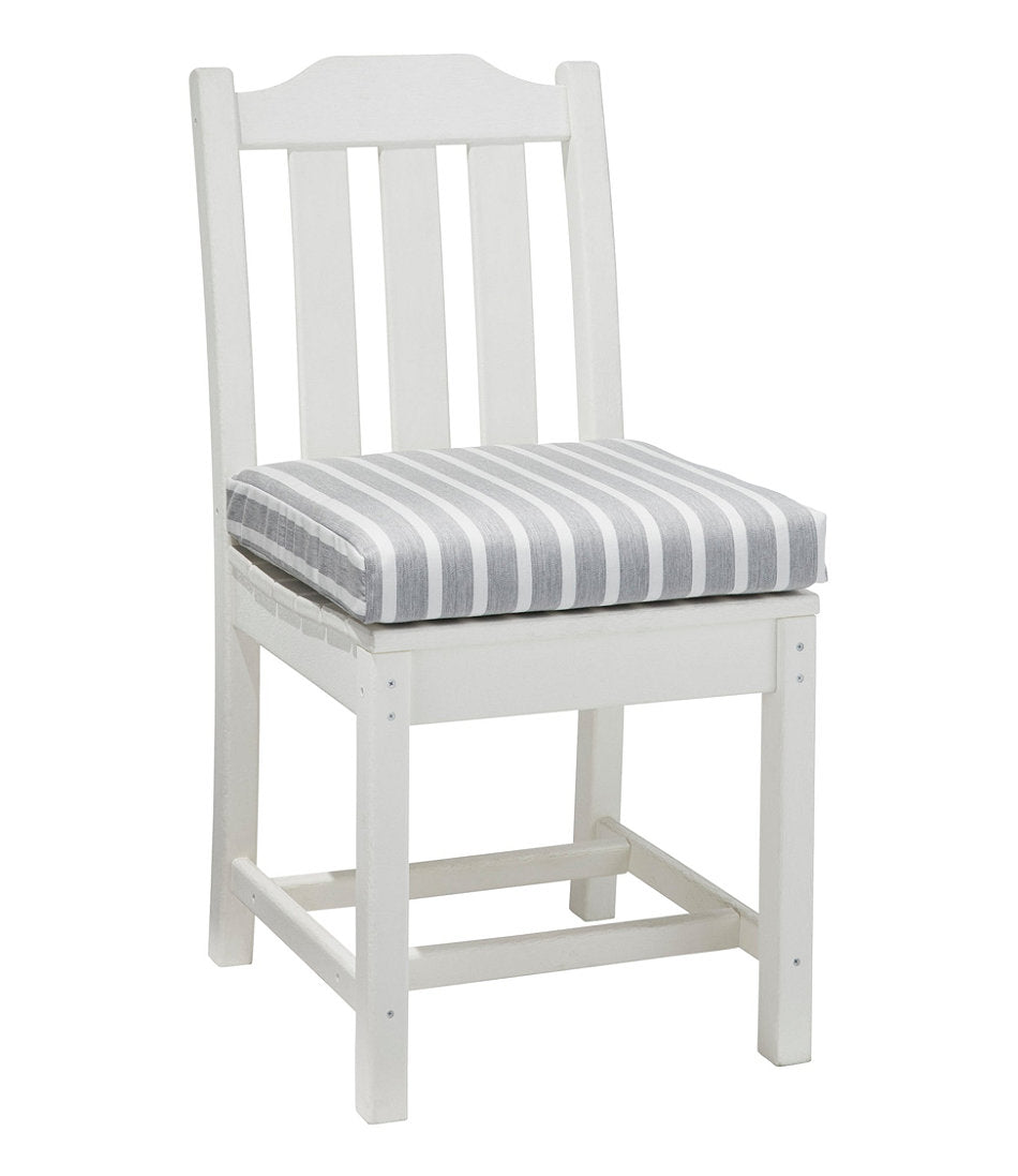 Casco Bay Cushion for All-Weather Armless/Folding Chair, Stripe | L.L.Bean online