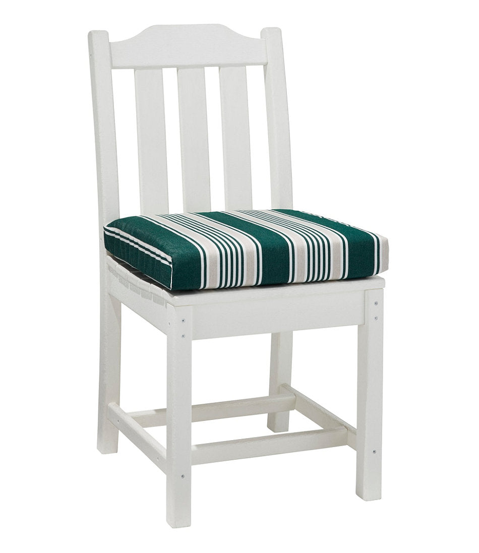 Casco Bay Cushion for All-Weather Armless/Folding Chair, Stripe | L.L.Bean online