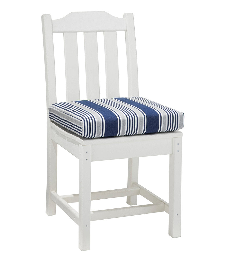 Casco Bay Cushion for All-Weather Armless/Folding Chair, Stripe | L.L.Bean online