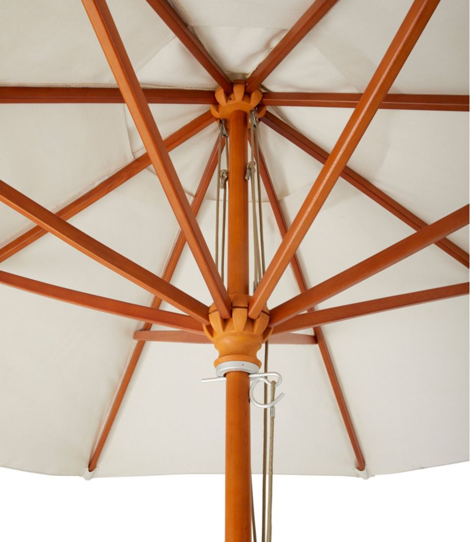 Sunbrella Market Umbrella, Wood | L.L.Bean for sale