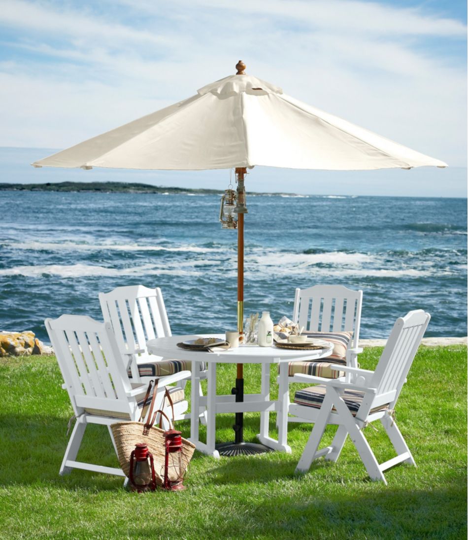 Sunbrella Market Umbrella, Wood | L.L.Bean for sale