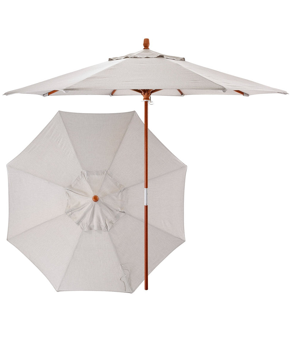 Sunbrella Market Umbrella, Wood | L.L.Bean for sale