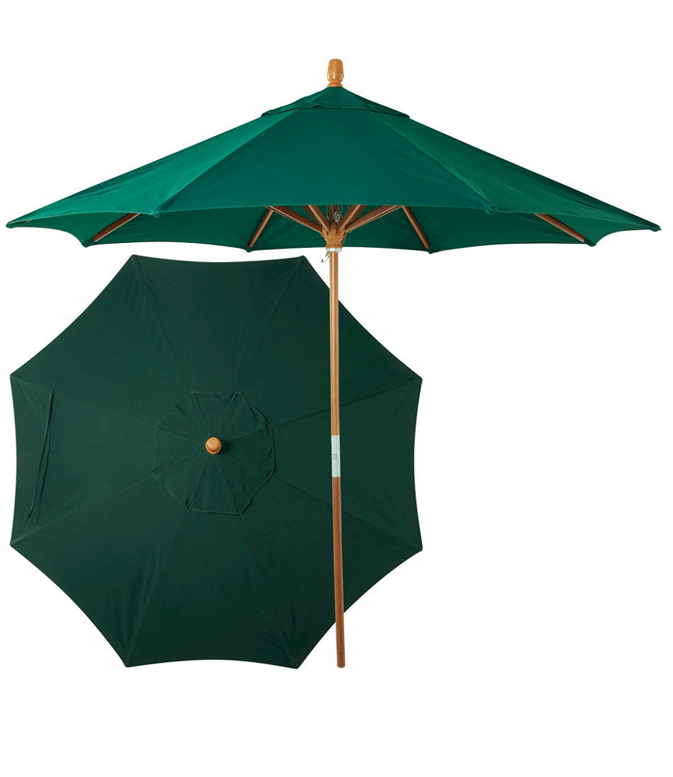 Sunbrella Market Umbrella, Wood | L.L.Bean for sale