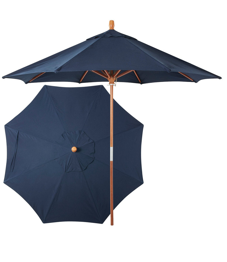 Sunbrella Market Umbrella, Wood | L.L.Bean for sale