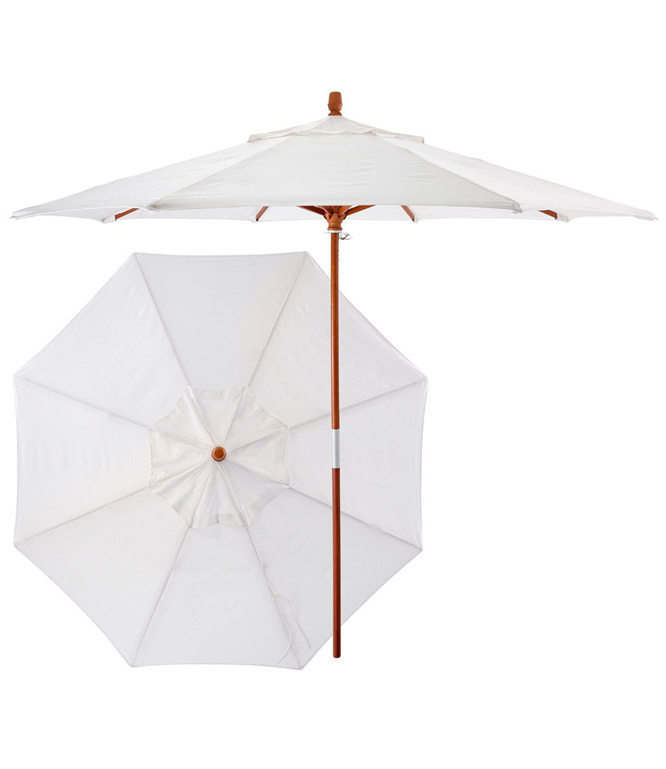 Sunbrella Market Umbrella, Wood | L.L.Bean for sale