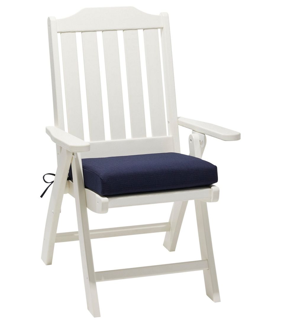 All Weather Folding/Armless Chair Textured Cushion | L.L.Bean on sale