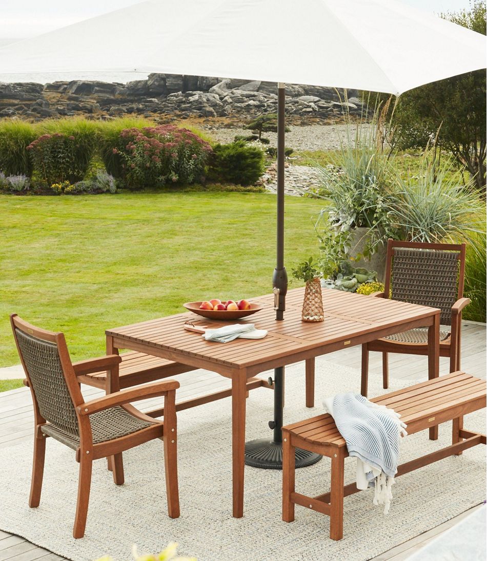 Wicker Eucalyptus Dining Chair | L.L.Bean for sale