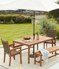 Wicker Eucalyptus Dining Chair | L.L.Bean for sale