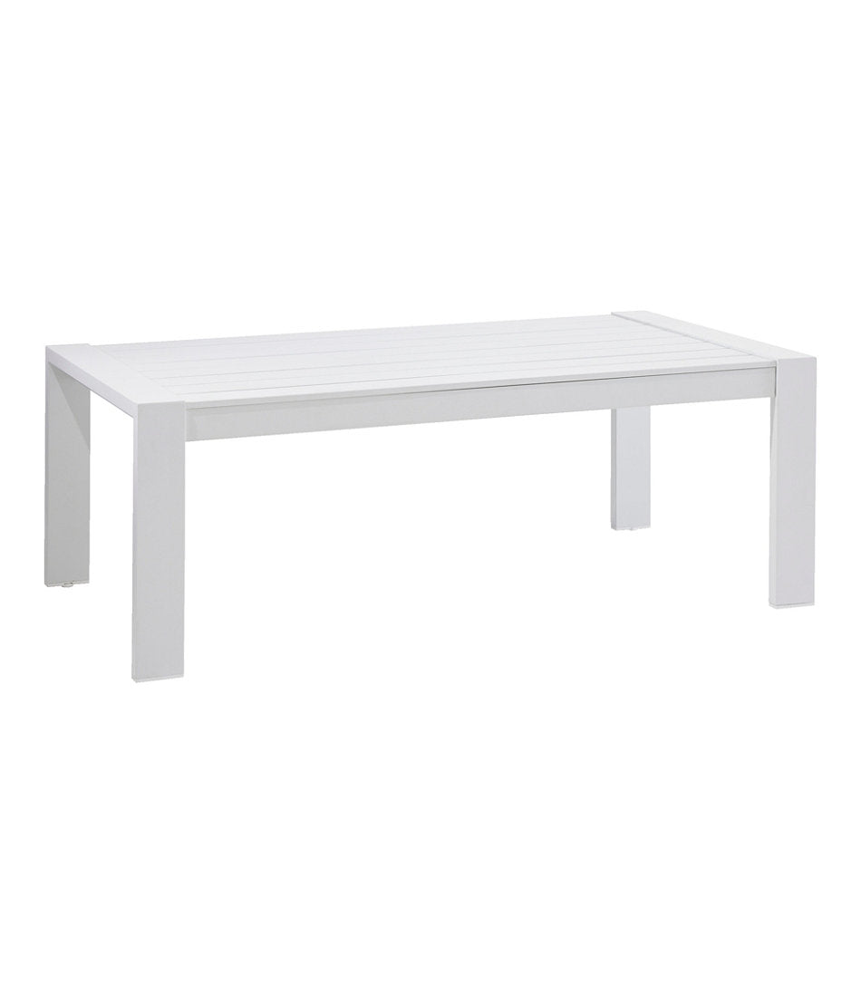 White Aluminum Deep Seating Coffee Table | L.L.Bean discount