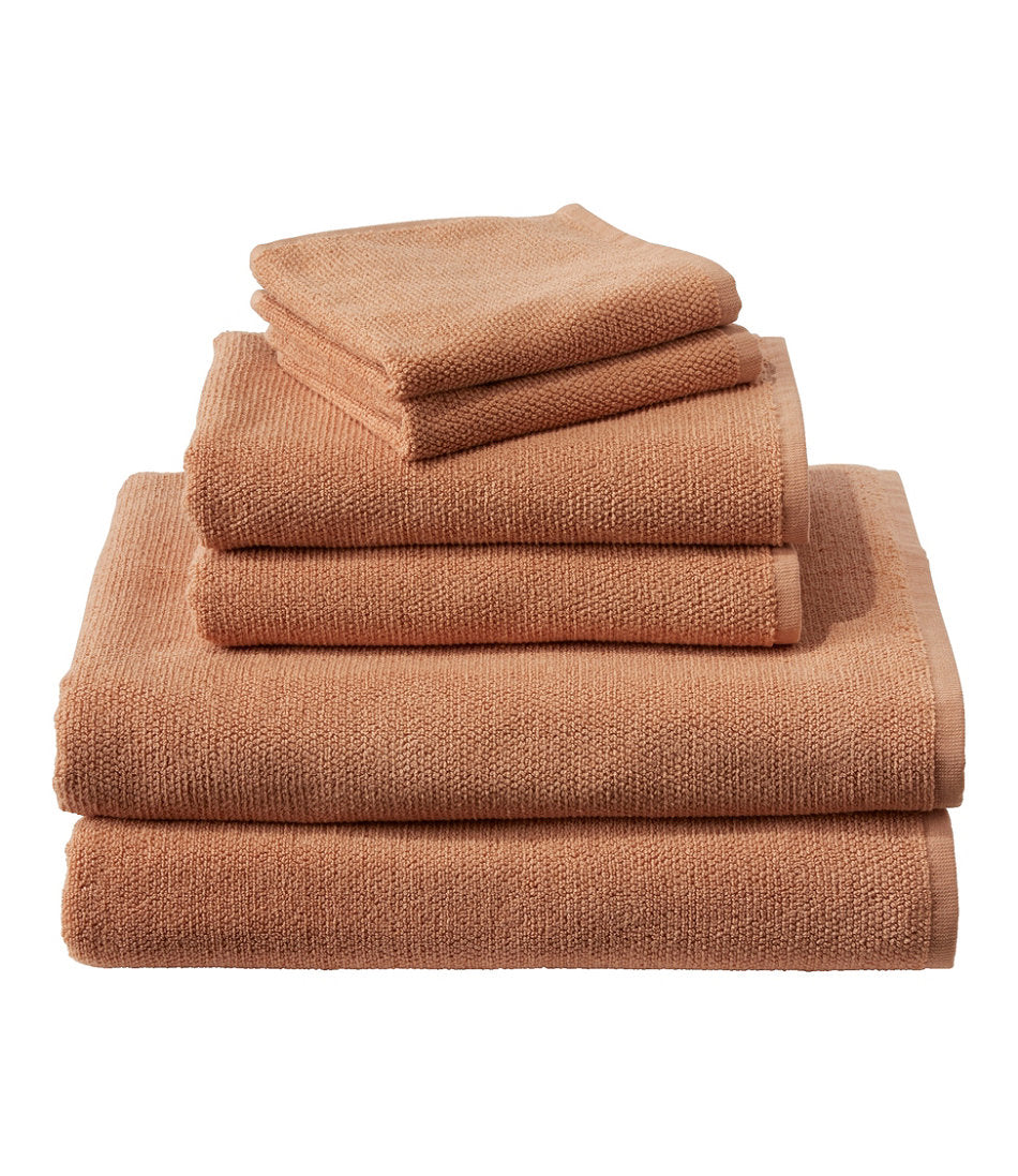 Organic Textured Cotton Towel Set | L.L.Bean on sale