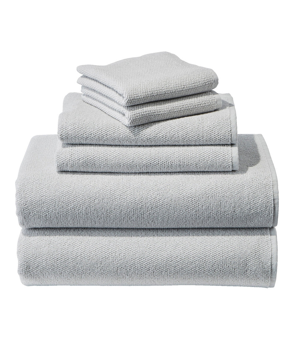 Organic Textured Cotton Towel Set | L.L.Bean on sale