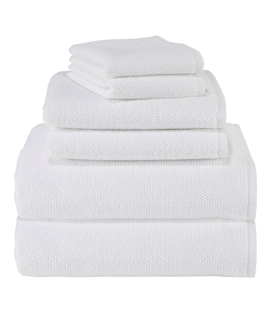 Organic Textured Cotton Towel Set | L.L.Bean on sale