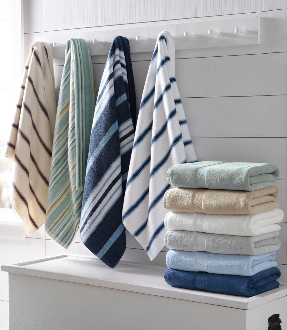Premium Cotton Towels, Stripe | L.L.Bean near me