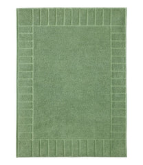 Organic Cotton Textured Bordered Bath Mat | L.L.Bean on sale