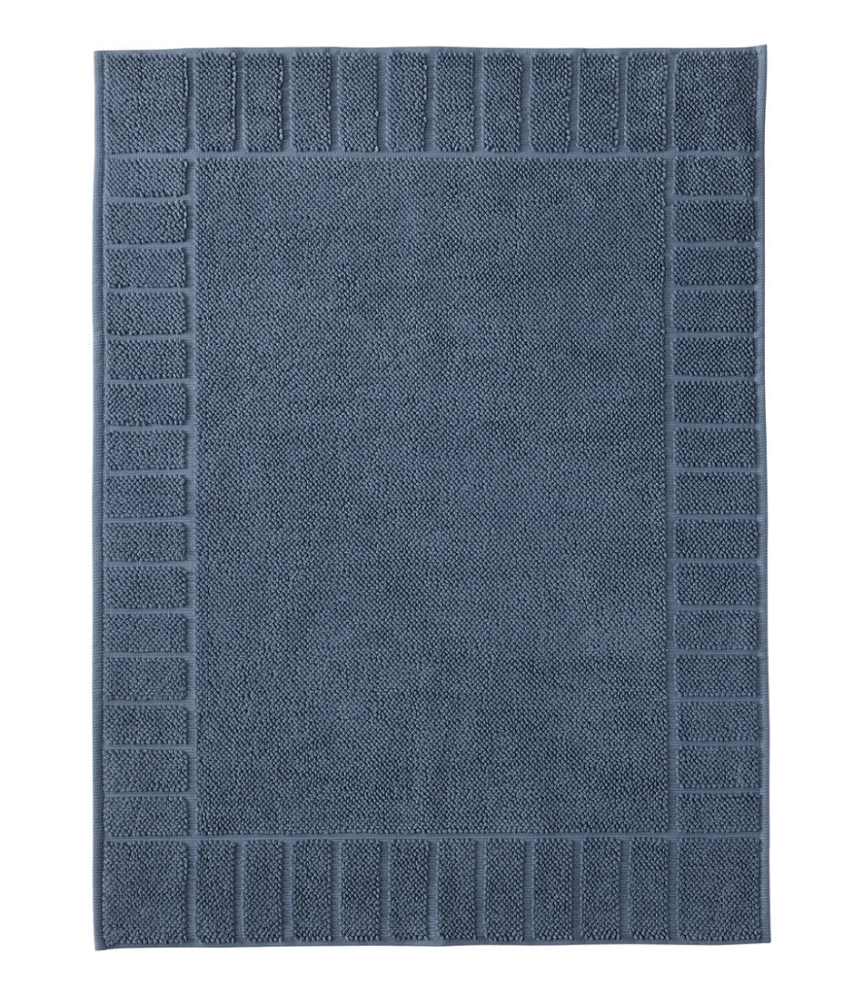 Organic Cotton Textured Bordered Bath Mat | L.L.Bean on sale
