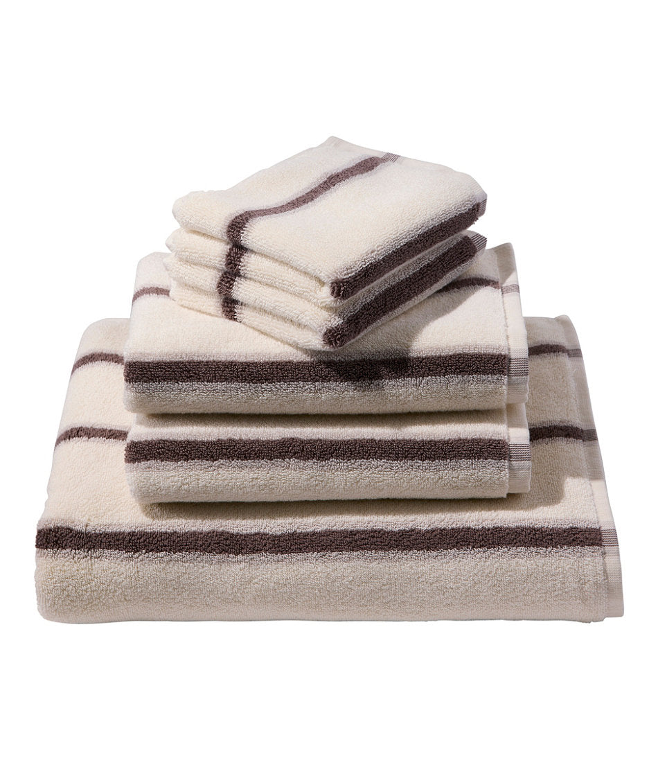 Premium Cotton Towel Set, Stripe | L.L.Bean sale
