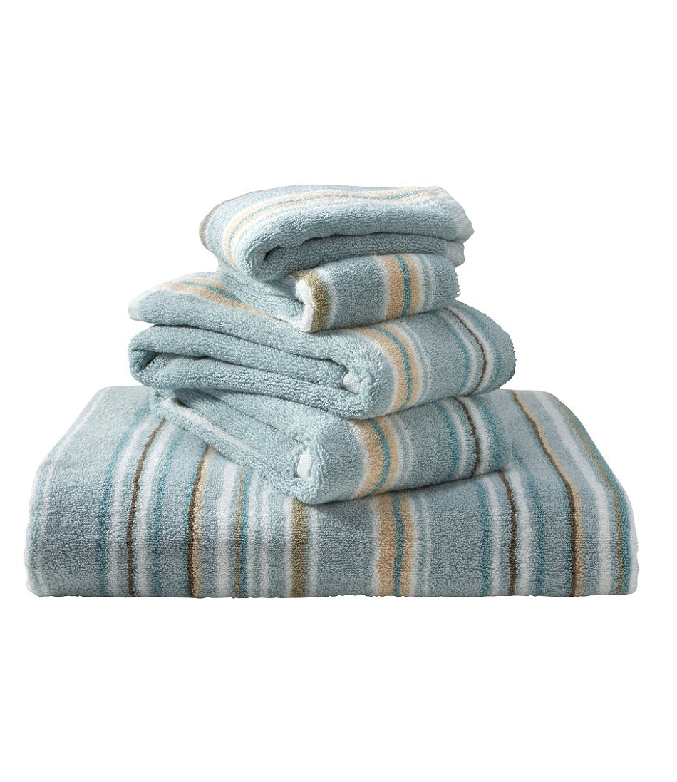 Premium Cotton Towel Set, Stripe | L.L.Bean sale