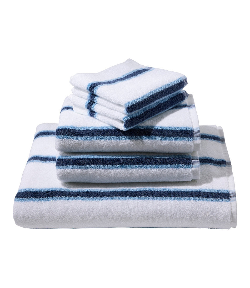 Premium Cotton Towel Set, Stripe | L.L.Bean sale