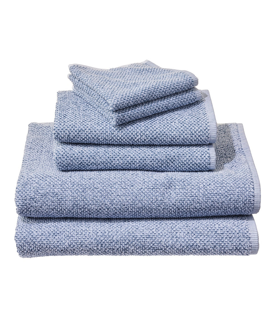 Organic Textured Cotton Towel Set, Marled | L.L.Bean on sale