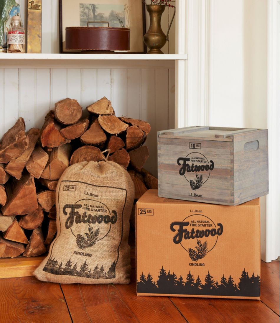 Fatwood Crate | L.L.Bean sale