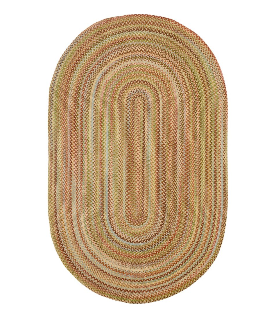 L.L.Bean Braided Wool Rug, Oval | L.L.Bean on sale