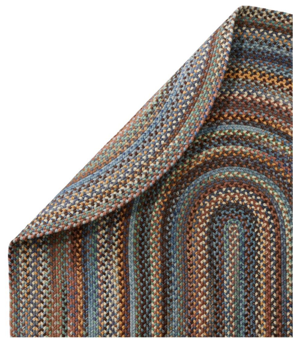 L.L.Bean Braided Wool Rug, Oval | L.L.Bean on sale