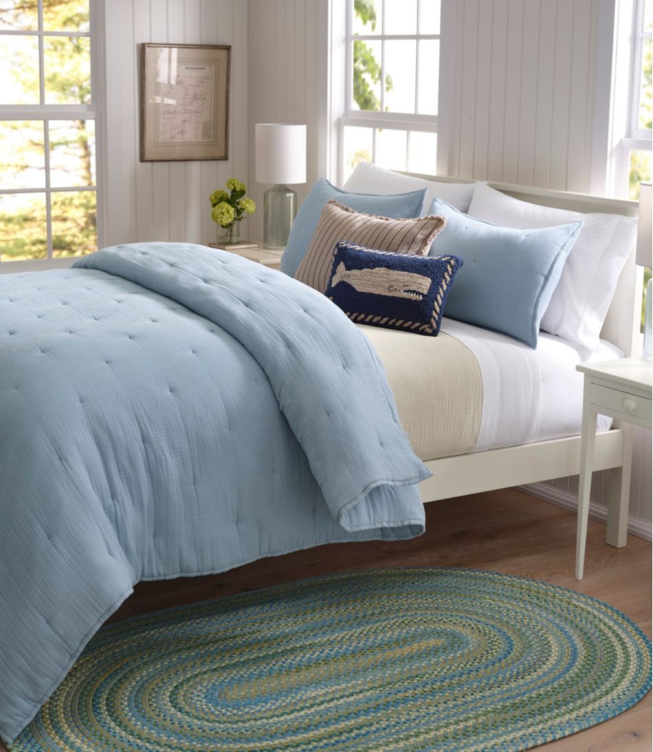 L.L.Bean Braided Wool Rug, Oval | L.L.Bean on sale