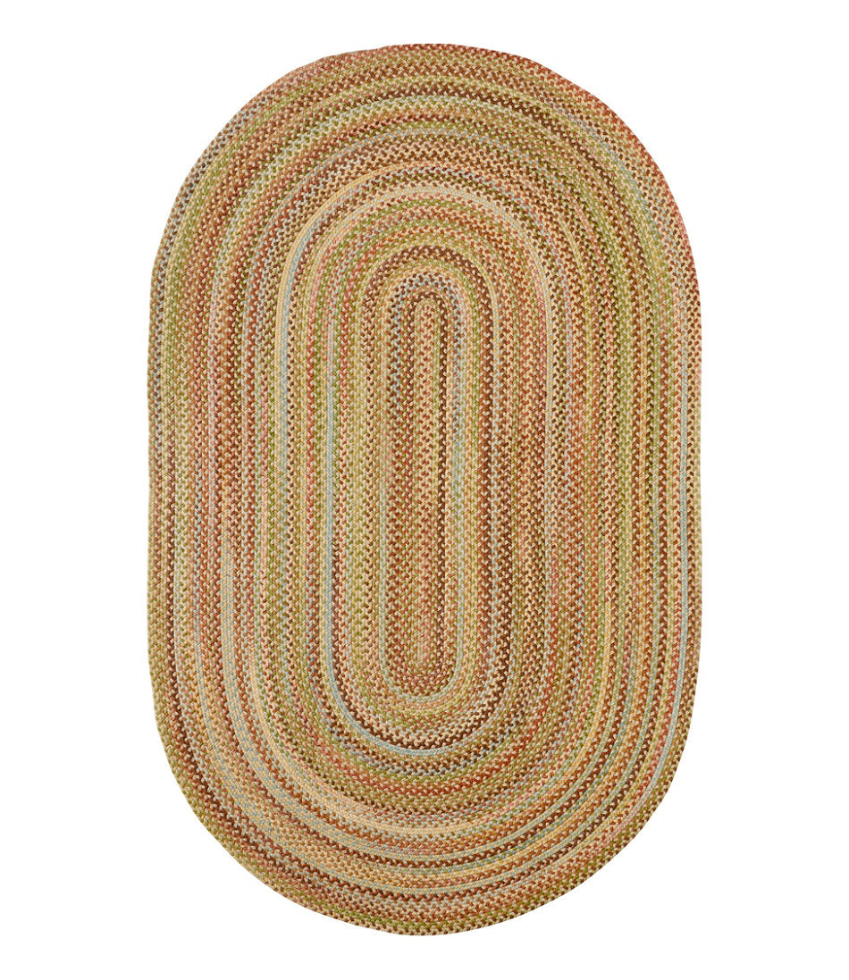 L.L.Bean Braided Wool Rug, Oval | L.L.Bean on sale