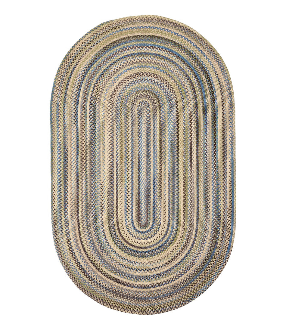 L.L.Bean Braided Wool Rug, Oval | L.L.Bean on sale
