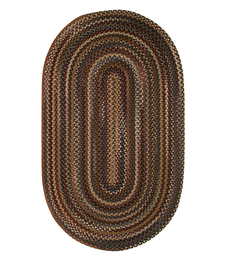 L.L.Bean Braided Wool Rug, Oval | L.L.Bean on sale