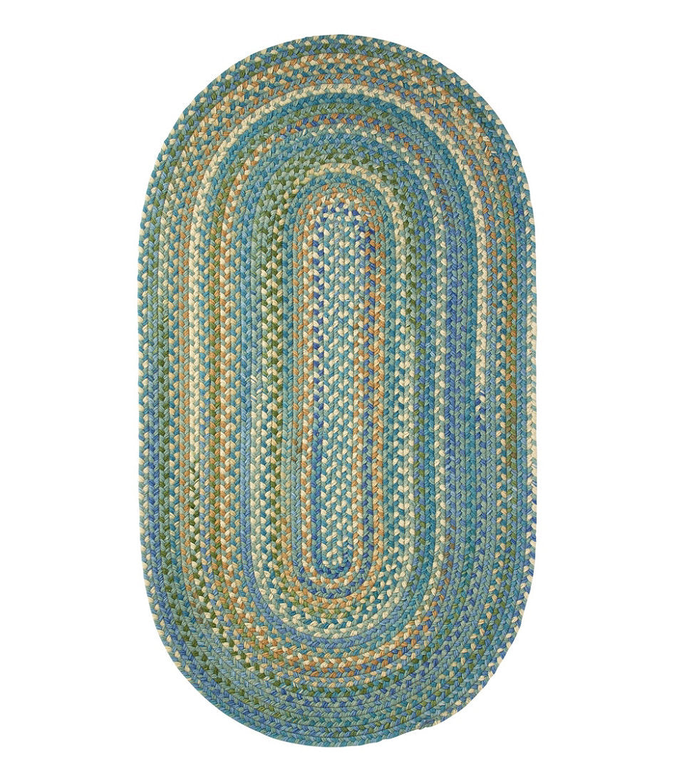 L.L.Bean Braided Wool Rug, Oval | L.L.Bean on sale