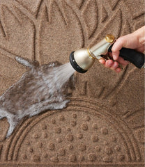 Everyspace Recycled Waterhog Doormat, Half Round, Sunflower | L.L.Bean sale