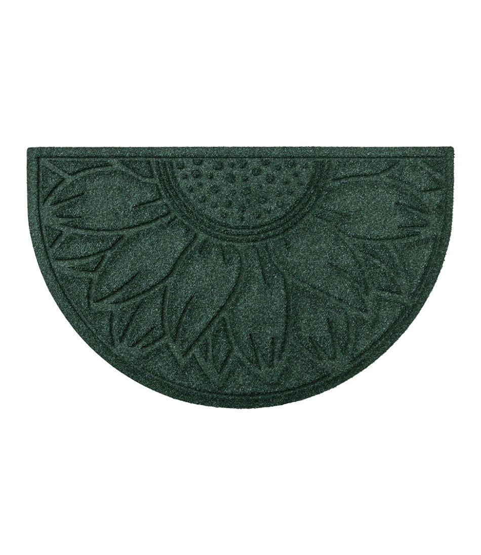 Everyspace Recycled Waterhog Doormat, Half Round, Sunflower | L.L.Bean sale