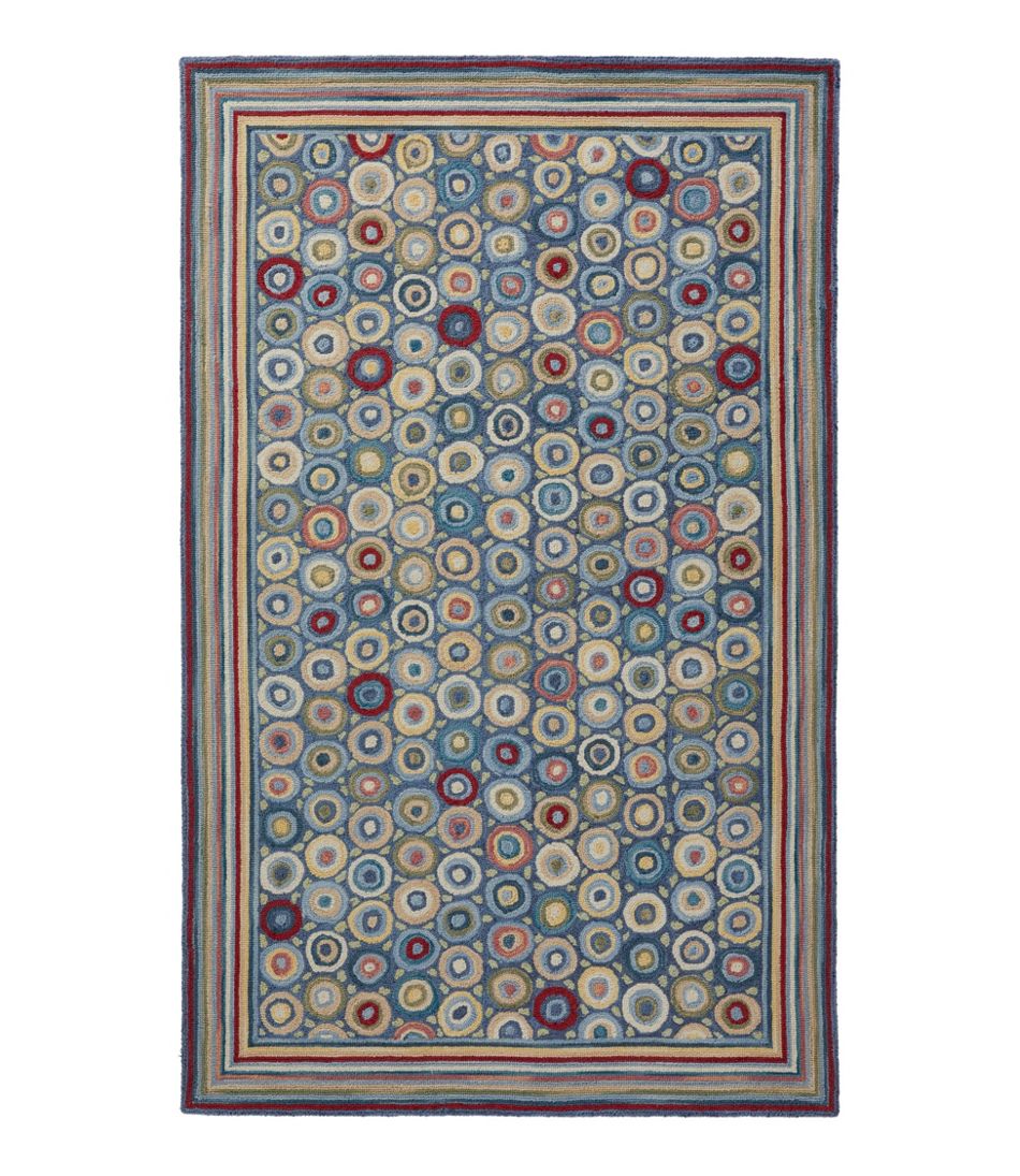 Bean's Wool Hooked Rug, Coins | L.L.Bean discount