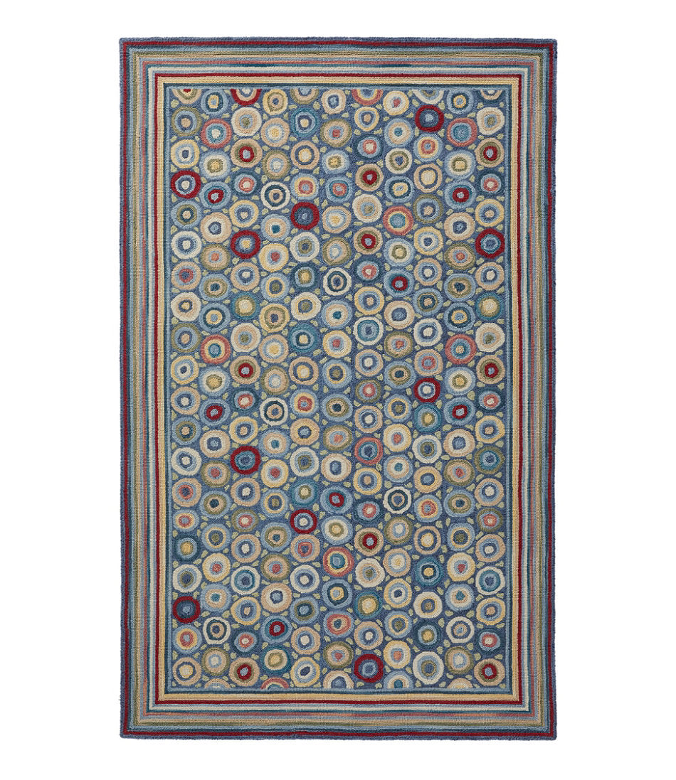 Bean's Wool Hooked Rug, Coins | L.L.Bean discount