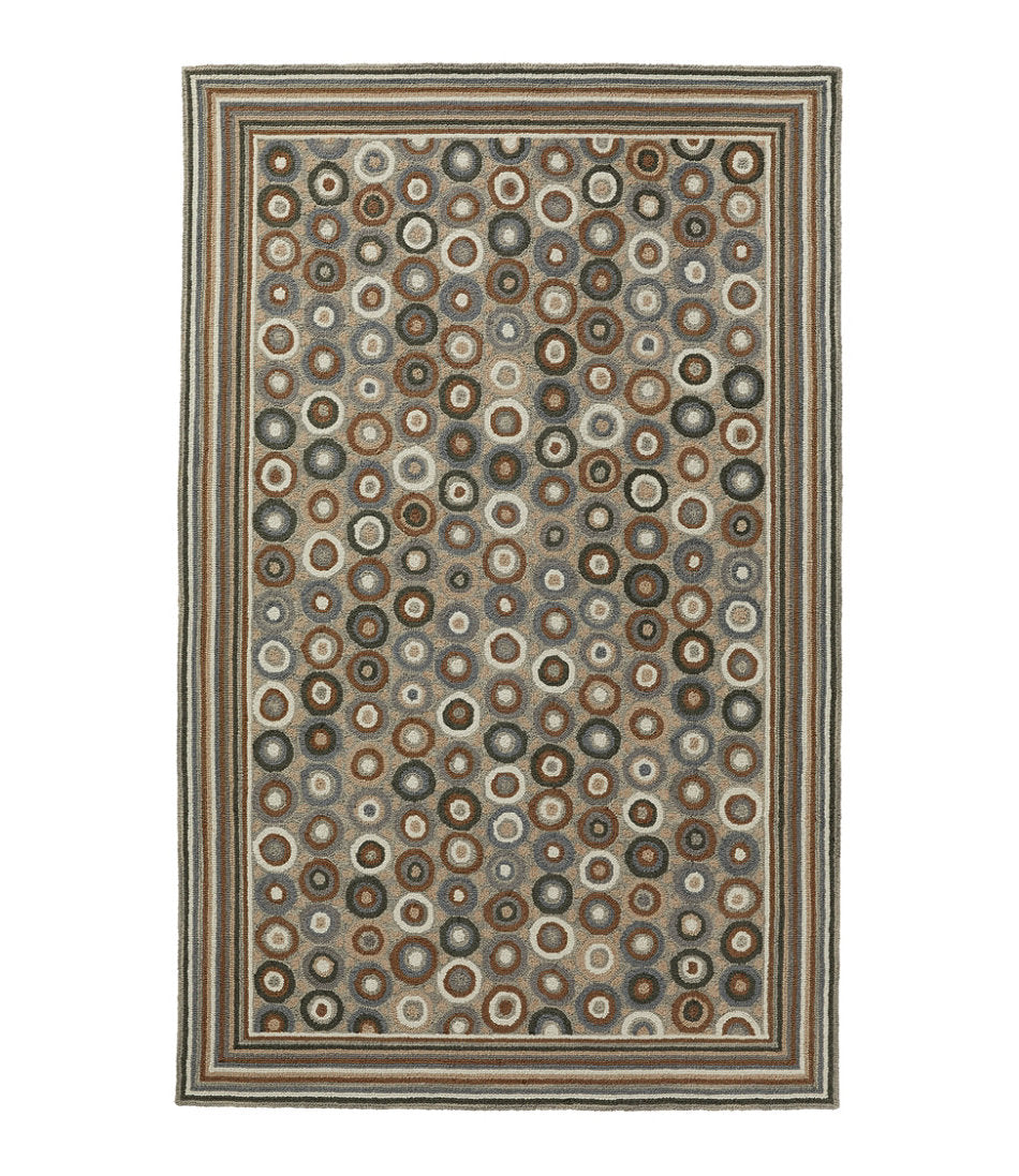 Bean's Wool Hooked Rug, Coins | L.L.Bean discount