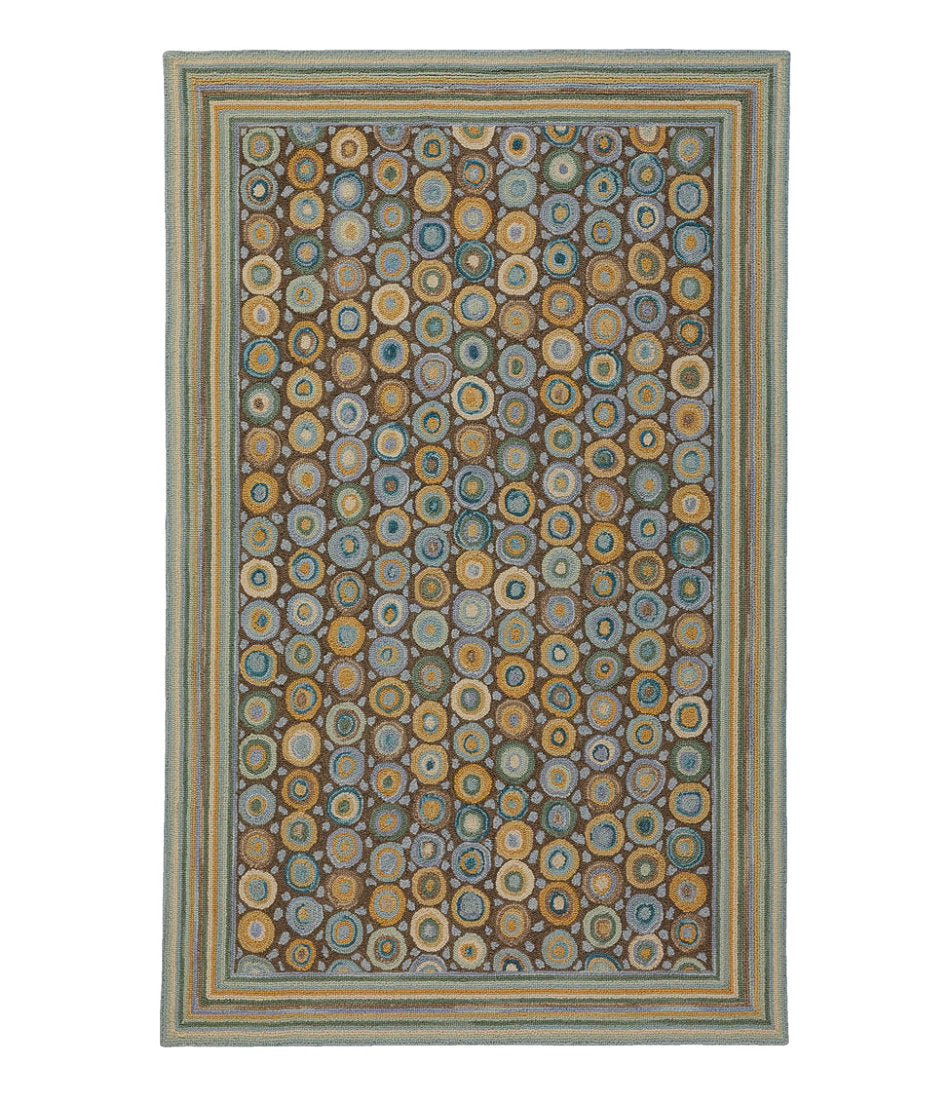 Bean's Wool Hooked Rug, Coins | L.L.Bean discount
