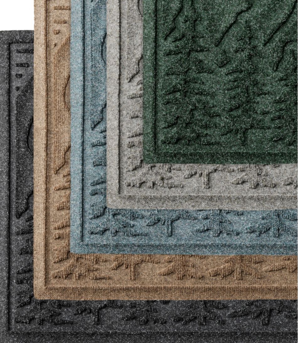 Everyspace Recycled Waterhog Doormat, Treeline | L.L.Bean outlet