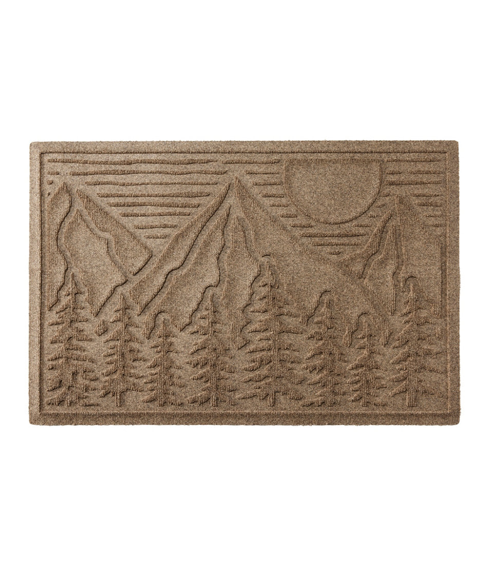 Everyspace Recycled Waterhog Doormat, Treeline | L.L.Bean outlet
