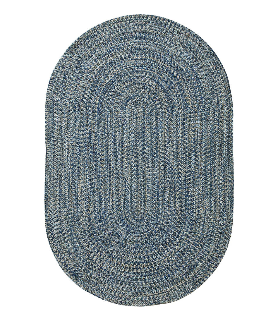 All-Weather Braided Rug, Concentric Pattern Oval | L.L.Bean on sale
