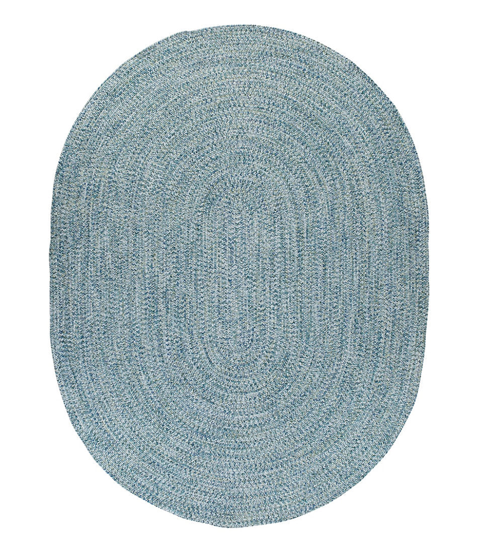 All-Weather Braided Rug, Concentric Pattern Oval | L.L.Bean on sale