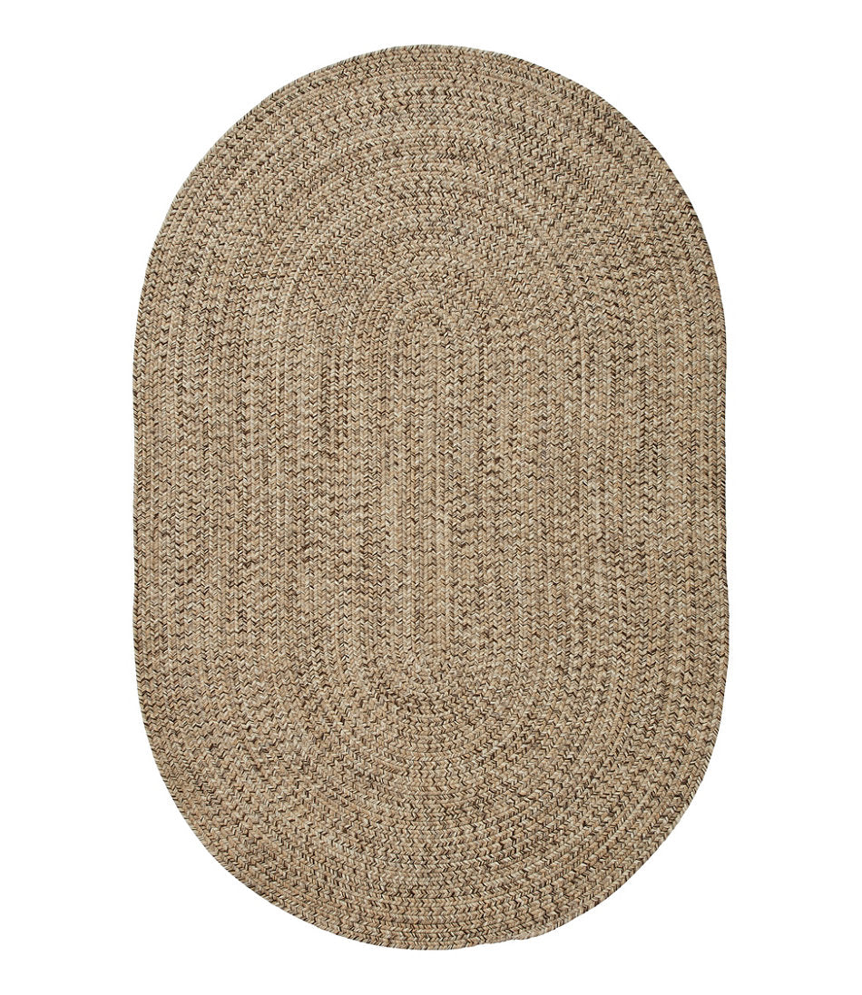 All-Weather Braided Rug, Concentric Pattern Oval | L.L.Bean on sale