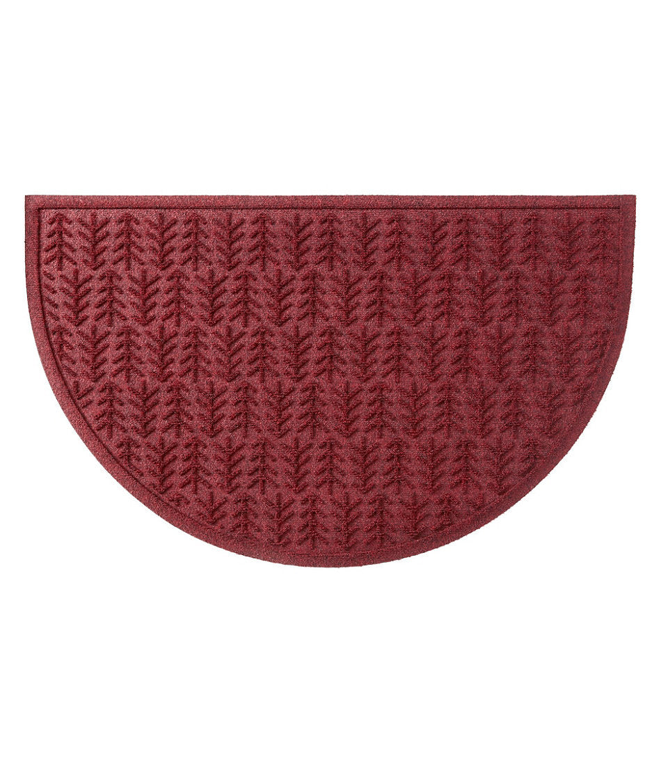 Everyspace Recycled Waterhog Doormat, Half Round, Trees | L.L.Bean online