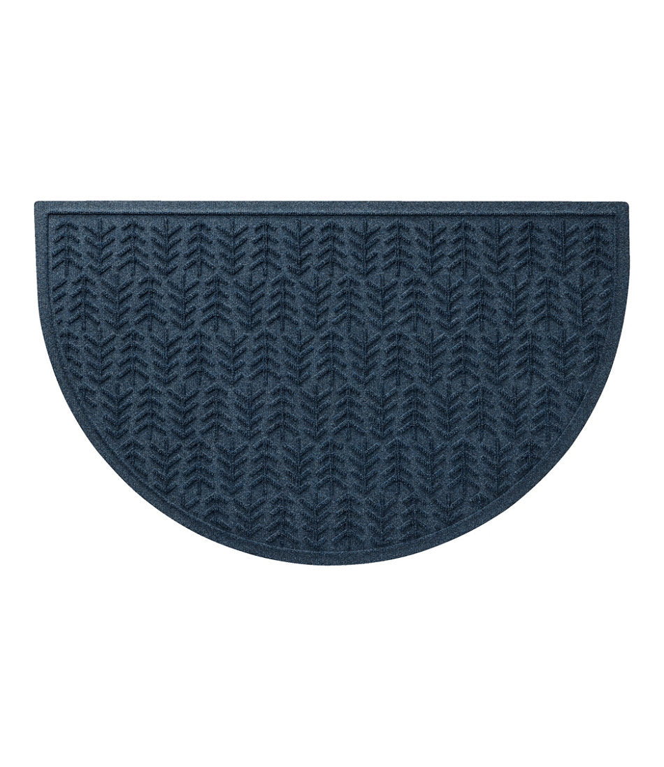 Everyspace Recycled Waterhog Doormat, Half Round, Trees | L.L.Bean online